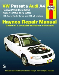 1996 - 2005 Volkswagen Passat & Audi A4 Haynes Repair Manual