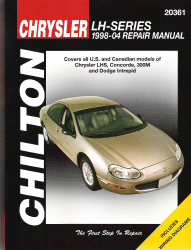 1998 - 2004 Chrysler LHS, Concorde, 300M, Intrepid Chilton Total Car Care Manual