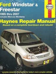 1995 - 2007 Ford Windstar Freestar Monterey Haynes Repair Manual 