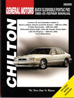1985 - 2005 Buick, Oldsmobile, Pontiac FWD Models Chilton's Total Car Care