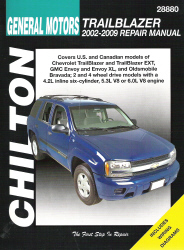 2002 - 2009 Trailblazer, Envoy, Bravada & Rainier Chilton Total Car Care Manual
