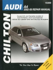 2002 - 2008 Audi A4 Chilton's Total Car Care Manual