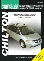 2003 - 2007 Town & Country, Caravan/Grand, Voyager/Grand Chilton Car Care Manual