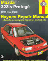 1990 - 2003 Mazda 323 & Protege Haynes Repair Service Workshop Shop Manual