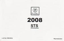 2008 Cadillac STS Owner's Manual  - Softcover