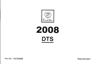 2008 Cadillac DTS Owner's Manual