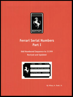 Ferrari Serial Numbers Part I