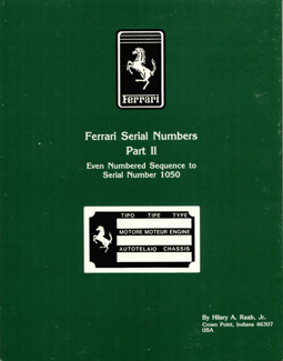 Ferrari Serial Numbers Part II