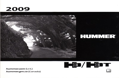 2009 Hummer H3 & H3T Owner's Manual