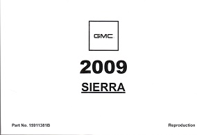 2009 GMC Sierra Owner's Manual