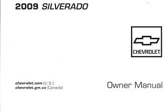 2009 Chevrolet Silverado Owner's Manual