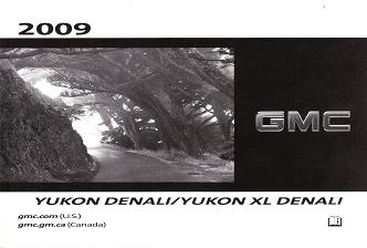 2009 GMC Yukon Denali & Yukon XL Denali Owner's Manual
