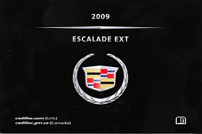 2009 Cadillac Escalade EXT Owner's Manual