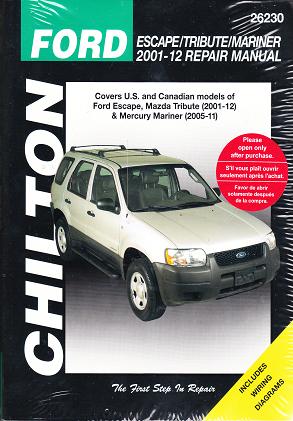 2001 Ford escape haynes manual #2