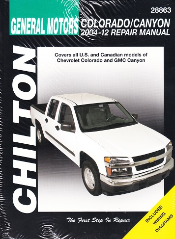 2004 - 2012 Chevrolet Colorado & GMC Canyon Chilton's Repair Manual