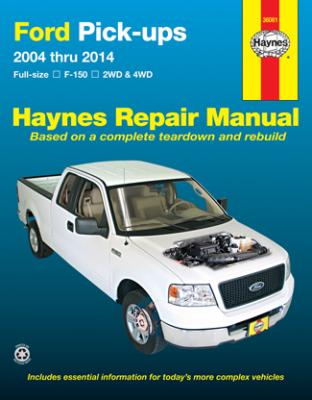 2004-2014 Ford F150 Pick-Ups 2WD 4WD Haynes Repair Service Workshop Manual 0948