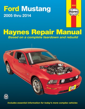 2005 - 2014 Ford Mustang, Haynes Repair Manual