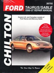 1996 - 2007 Ford Taurus & Mercury Sable Chilton's Total Car Care Manual