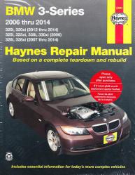2006 - 2014 BMW 3-Series Haynes Repair Manual
