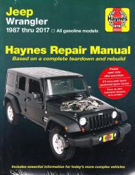1987 - 2017 Jeep Wrangler Haynes Repair Manual