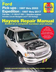 1997 - 2003 Ford F150, 97-99 F250, 97-17 Expedition Navigator Haynes Manual