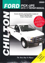 2015 - 2017 Ford F150 Pick-Ups 2/4WD Chilton's Repair Manual