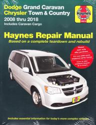 2008 - 2018 Dodge Grand Caravan Chrysler Town & Country Haynes Repair Manual
