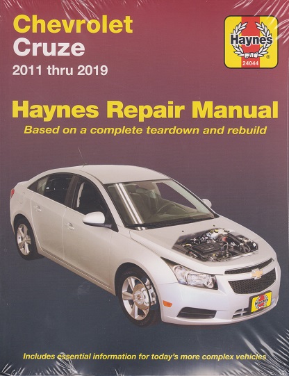 2011 - 2019 Chevrolet Cruze Haynes Repair Manual