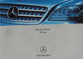 2006 Mercedes-Benz M-Class Factory Owner's Manual Portfolio
