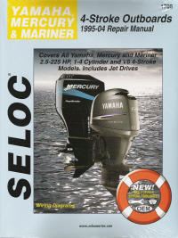 1995 - 2004 Yamaha, Mercury & Mariner 4-stroke Outboards Seloc Repair Manual