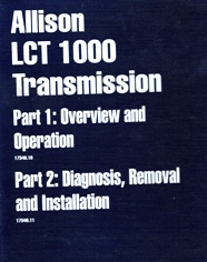 Allison LCT 1000 Automatic Transmission Service Know-How Reference Manuals & Videos