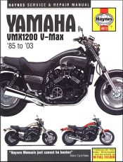 1985 - 2003 Yamaha V-Max 1200 Haynes Owners Workshop Manual