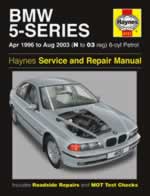 1996 - 2003 BMW 5-Series: 6-Cylinder Gas Engine, Haynes Repair Manual 
