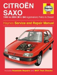 1996 - 2004 Citroen Saxo Petrol and Diesel Haynes Repair Manual 