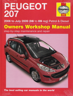 2006 - 2009 Peugeot 207 Gas & Diesel Haynes Repair Manual 