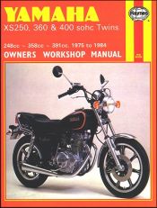 1975 - 1984 Yamaha XS250, XS360, XS400 SOHC Haynes Owners Workshop Manual