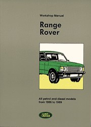 1986 - 1989 Range Rover Factory Repair & Operation Manual