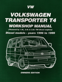 1996 - 1999 Volkswagen Transporter T4 Workshop Manual - Diesel Models