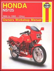 1986 - 1993 Honda NS125F, NS125R Haynes Repair Manual