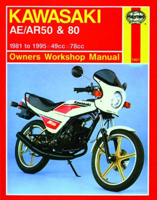 1981 - 1995 Kawasaki AE50, AE80, AR50, AR80 Haynes Repair & Service Manual