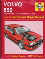 1992 - 1996 Volvo 850 Haynes Repair Service Manual 