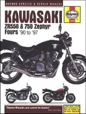 1990 - 1997 Kawasaki ZR550, ZR750 Zephyr Fours Haynes Repair Manual