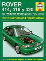 1995 - 1998 Rover 414, 416 & 420 Haynes Repair Manual 