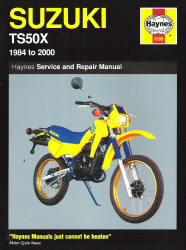 1984 - 2000 Suzuki TS50X Haynes Repair Manual