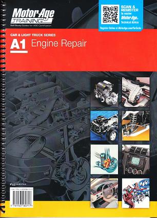 ASE A1, Automotive Engine Repair MotorAge Test Prep Manual - Softcover