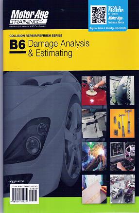 ASE B6 (Collision) Damage Analysis and Estimating MotorAge Test Prep Manual - Softcover