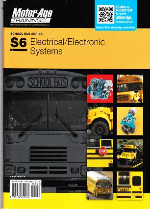 ASE S6 (School Bus) Electrical/Electronic Systems MotorAge Test Prep Manual - Softcover