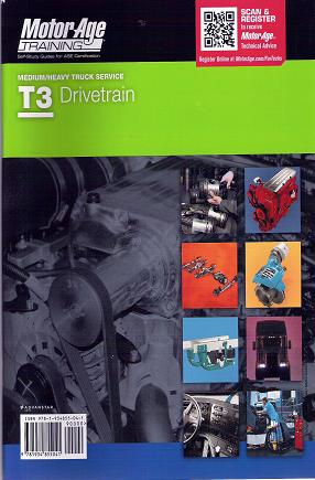 ASE T3 (Medium/Heavy Duty Truck) Drive Train MotorAge Test Prep Manual - Softcover