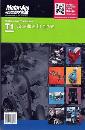 ASE T1 (Medium/Heavy Duty Truck) Gasoline Engines MotorAge Test Prep Manual - Softcover