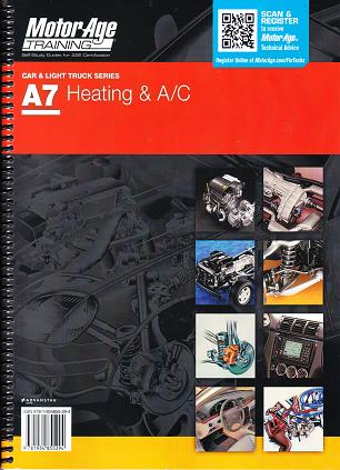 ASE A7, Automotive Heating and Air Conditioning MotorAge Test Prep Manual - Softcover